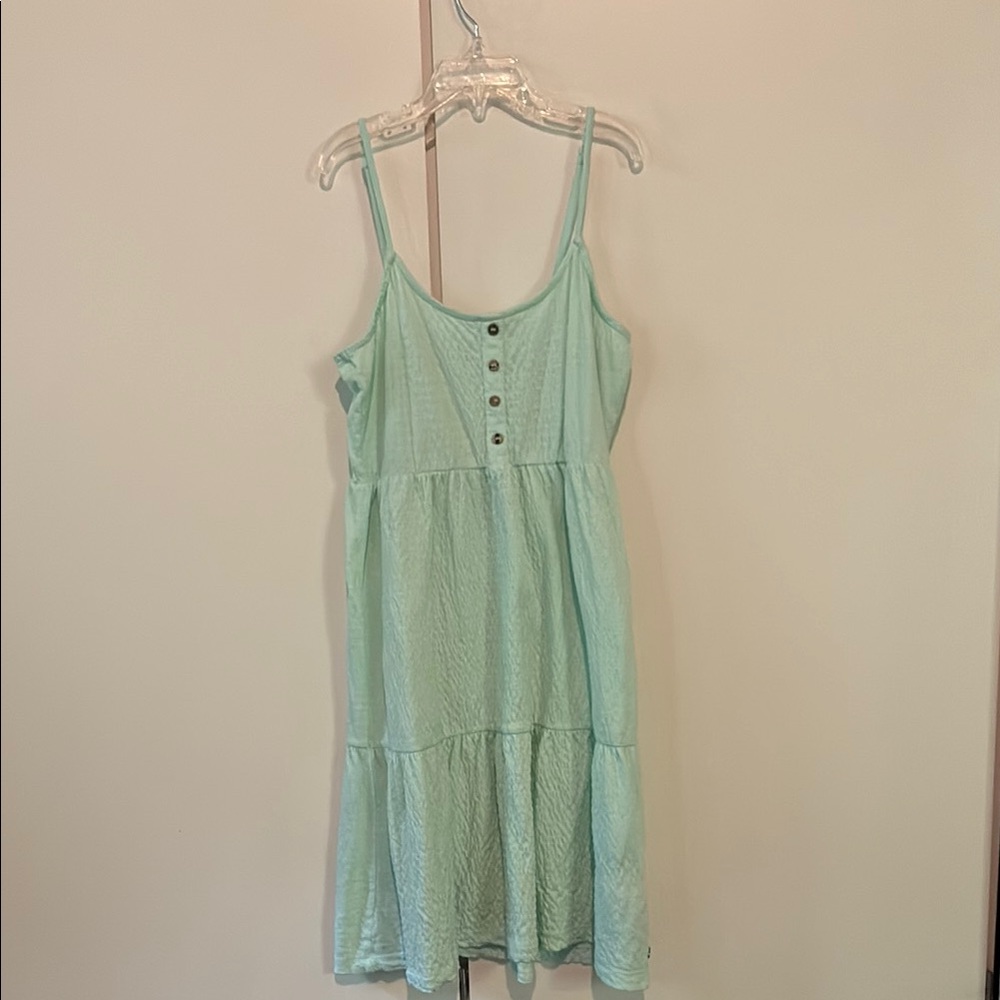 Roxy Girl Tank Dress in Light Aqua, Size 16 XXL